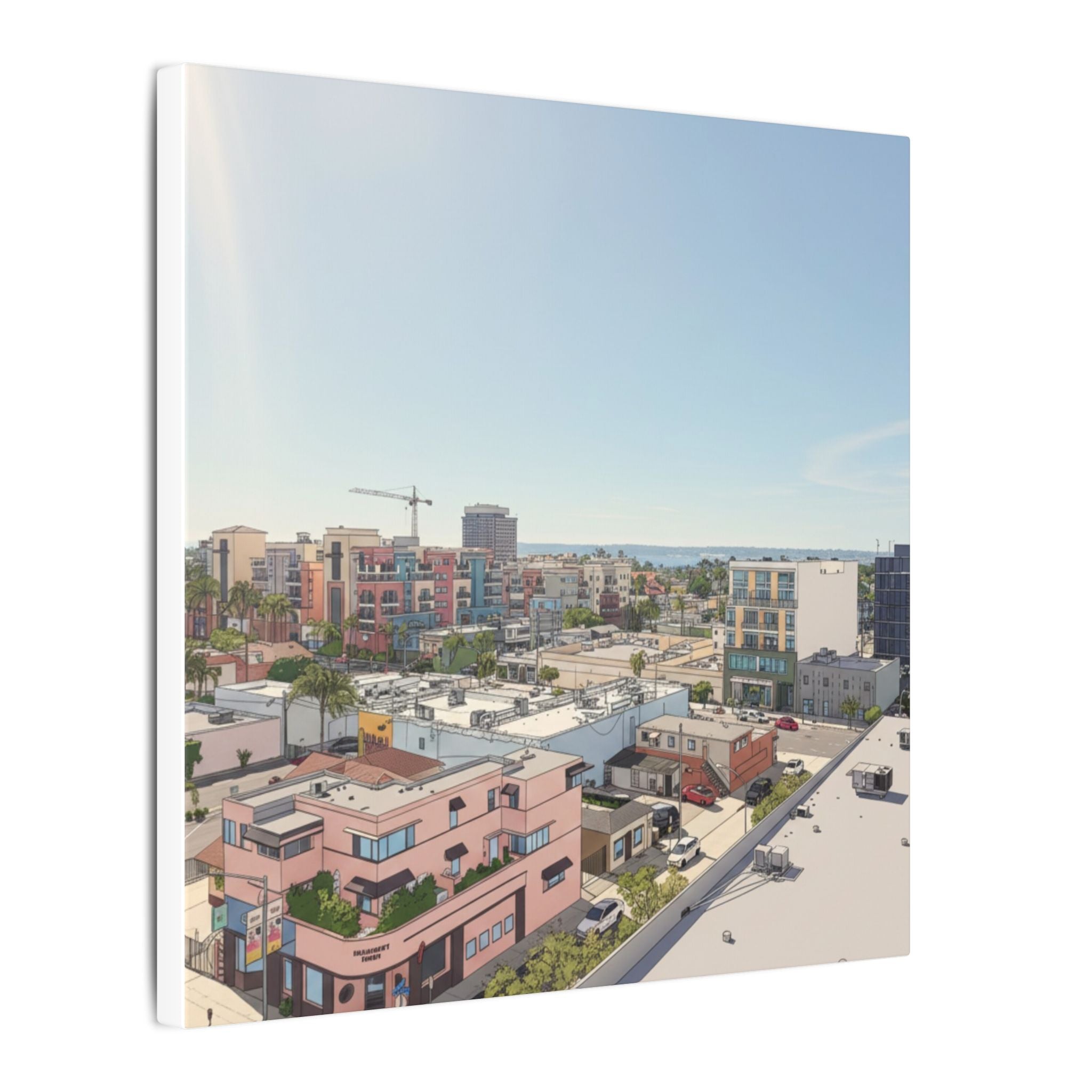 Hillcrest San Diego AnimeMatte Canvas, Stretched, 0.75" (Multi-Size)