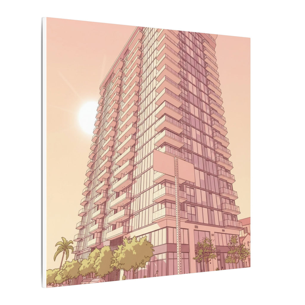 525 Olive San Diego Anime Matte Canvas, Stretched, 0.75" (Multi-Size)