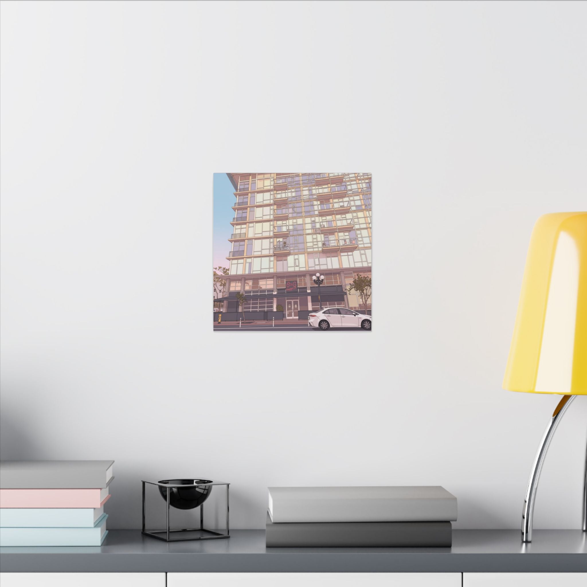 6th & G Downtown San Diego Matte Canvas, Stretched, 0.75" (Multi-Size)