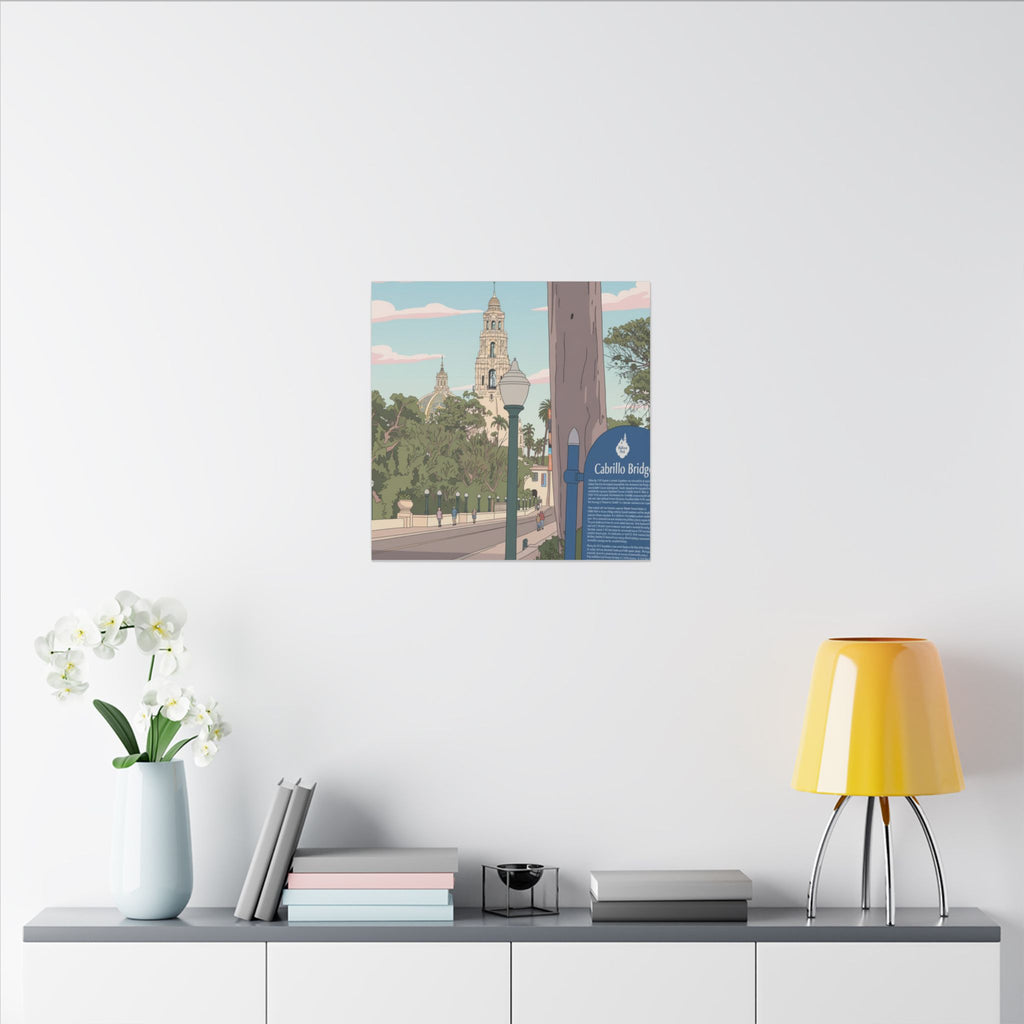 Gateway to Balboa Park Anime Matte Canvas, Stretched, 0.75" (Multi-Size)