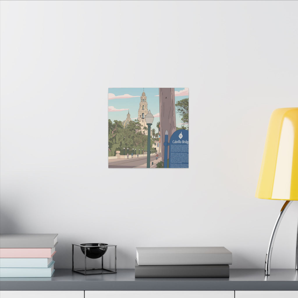 Gateway to Balboa Park Anime Matte Canvas, Stretched, 0.75" (Multi-Size)
