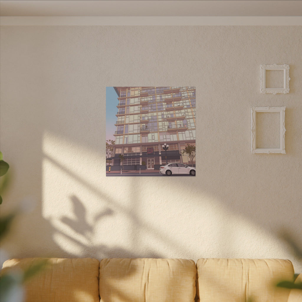 6th & G Downtown San Diego Matte Canvas, Stretched, 0.75" (Multi-Size)