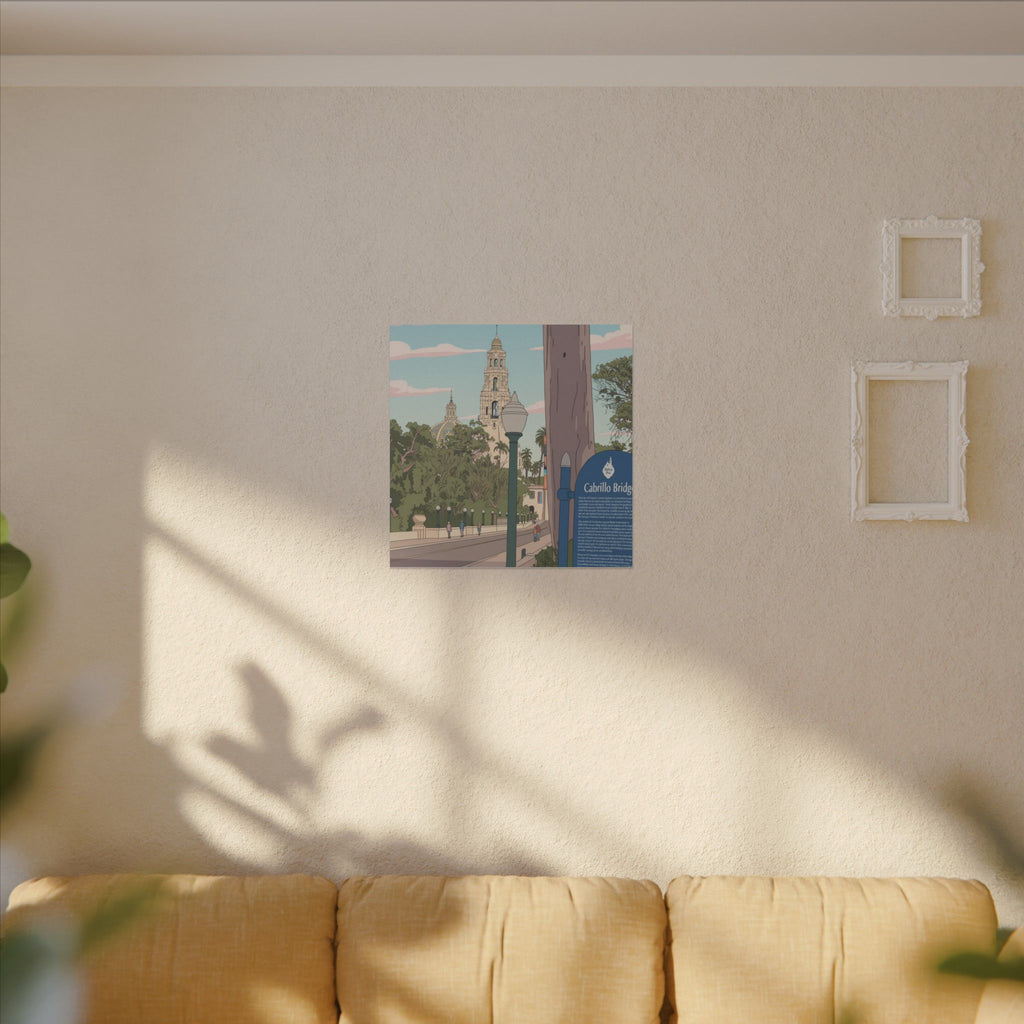 Gateway to Balboa Park Anime Matte Canvas, Stretched, 0.75" (Multi-Size)