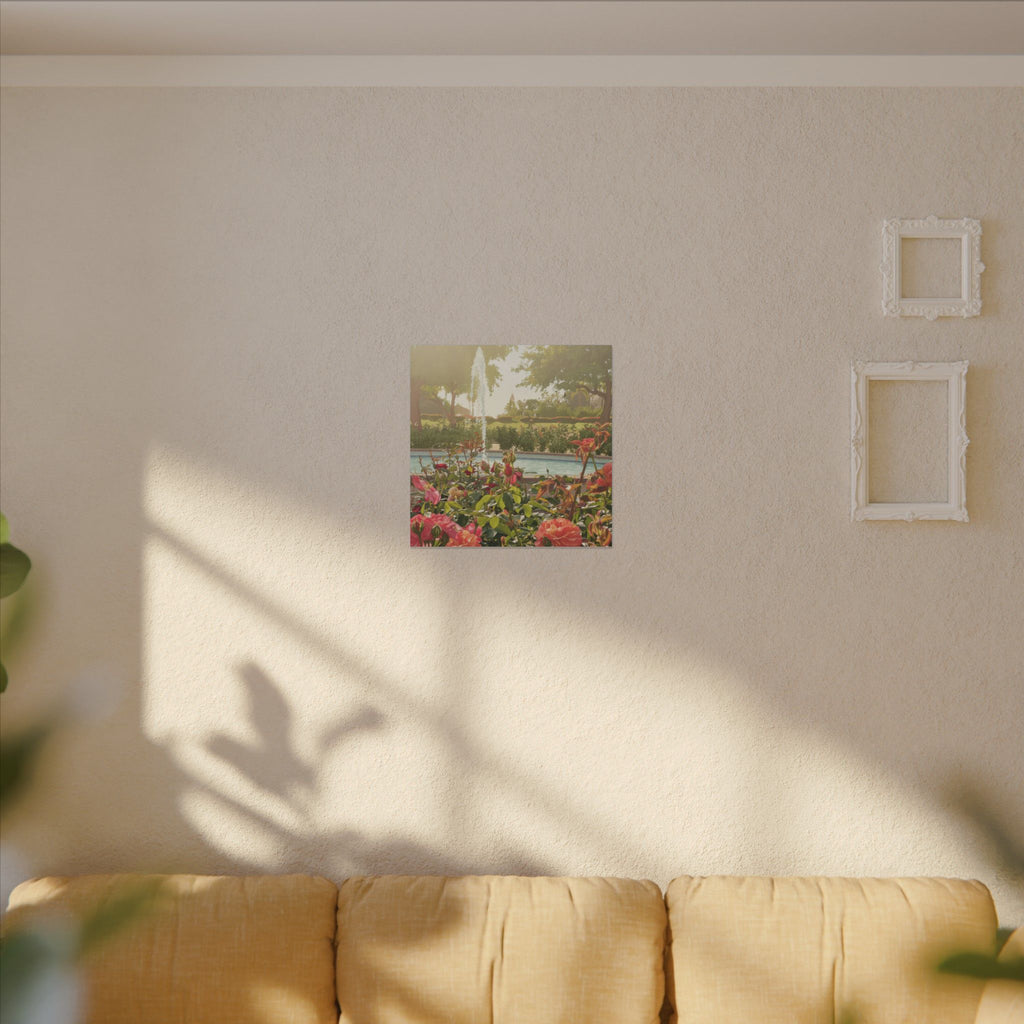 Rose Garden Balboa Park Anime Matte Canvas, Stretched, 0.75" (Multi-Size)