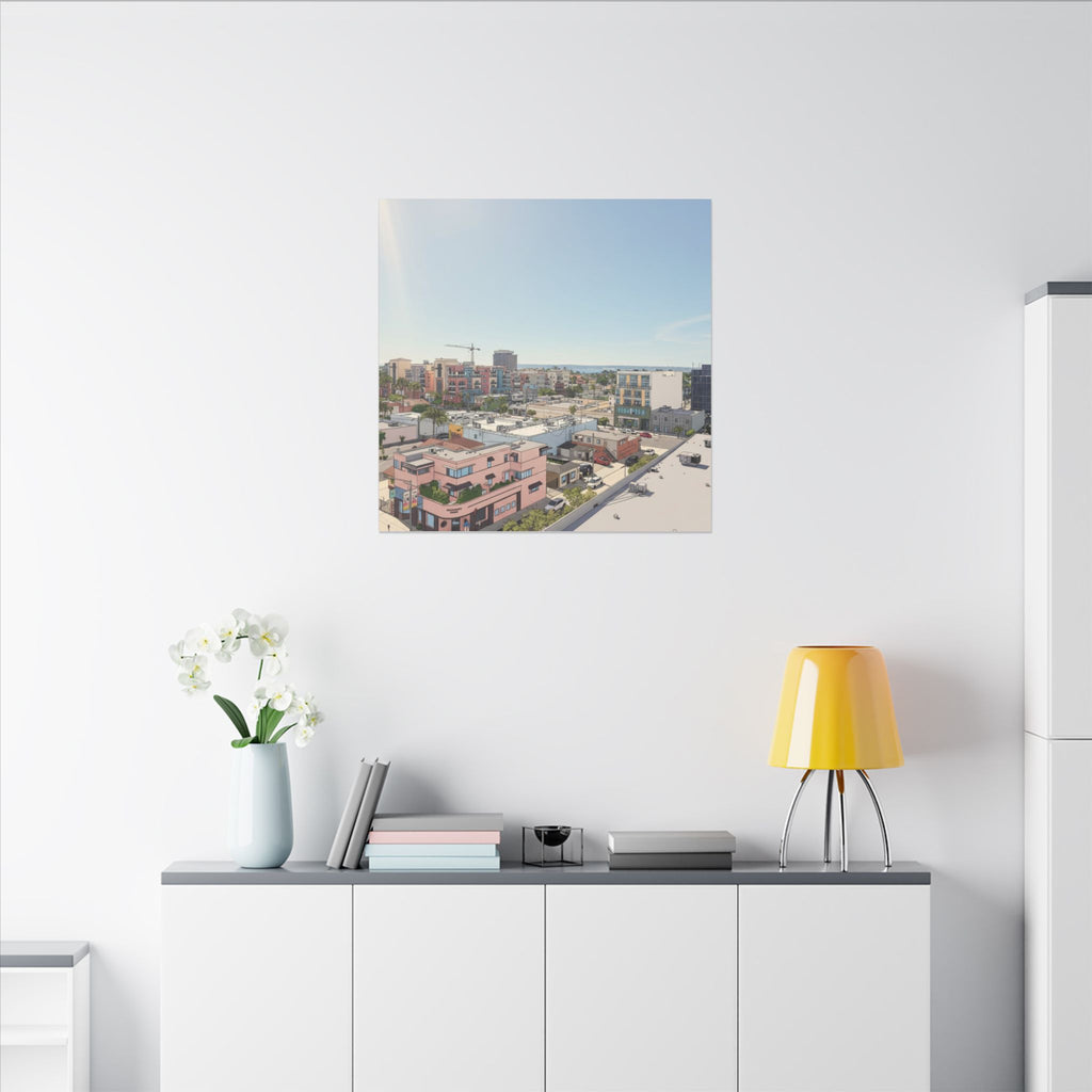 Hillcrest San Diego AnimeMatte Canvas, Stretched, 0.75" (Multi-Size)