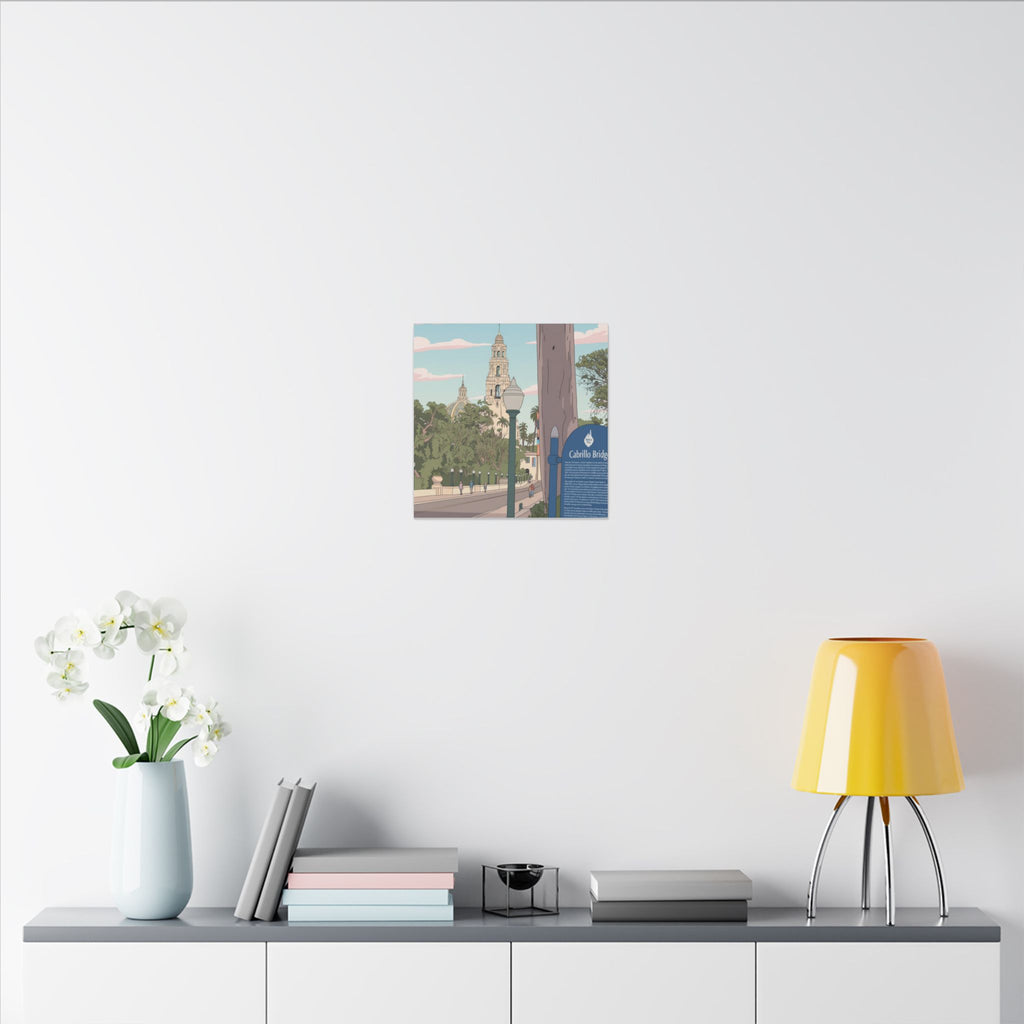 Gateway to Balboa Park Anime Matte Canvas, Stretched, 0.75" (Multi-Size)