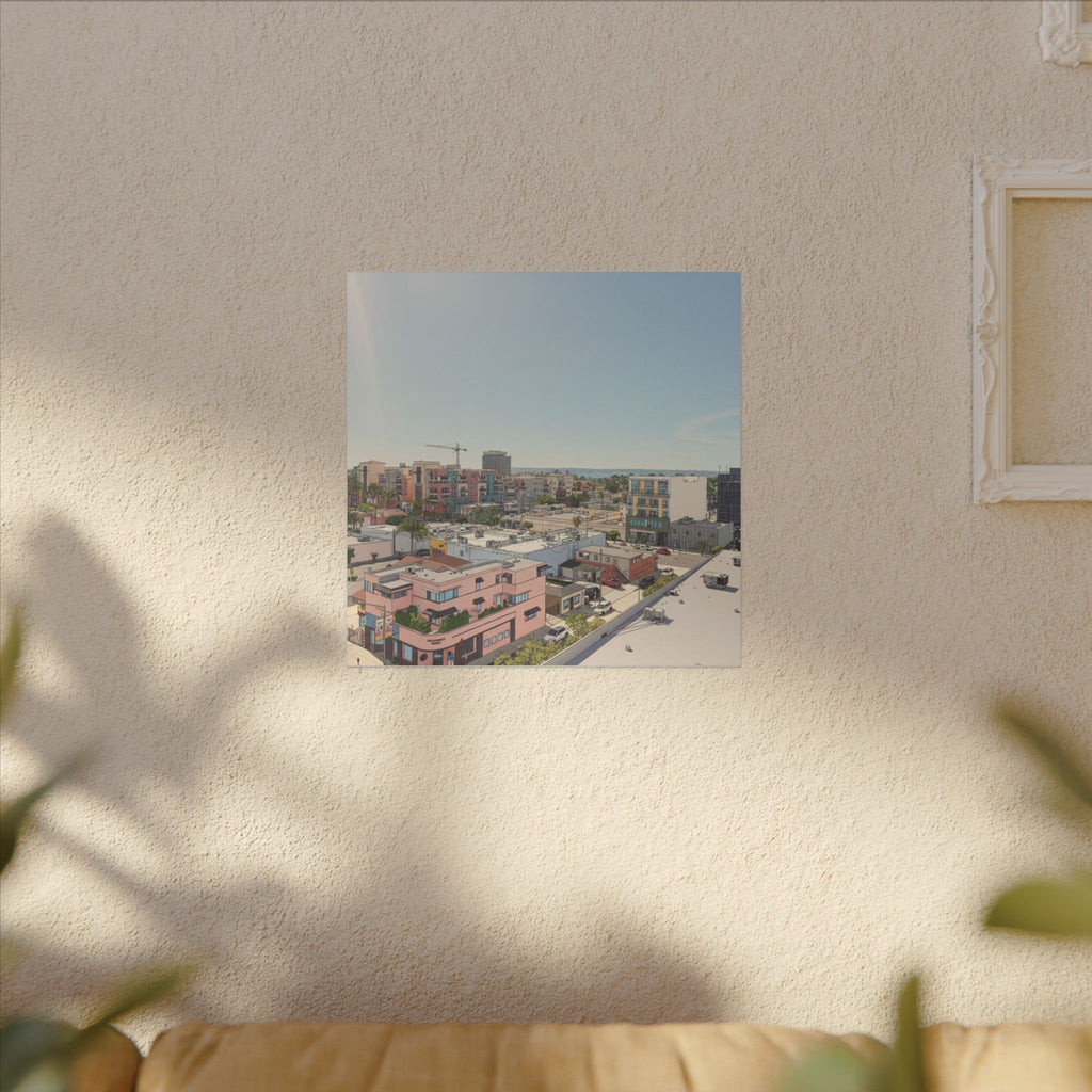 Hillcrest San Diego AnimeMatte Canvas, Stretched, 0.75" (Multi-Size)