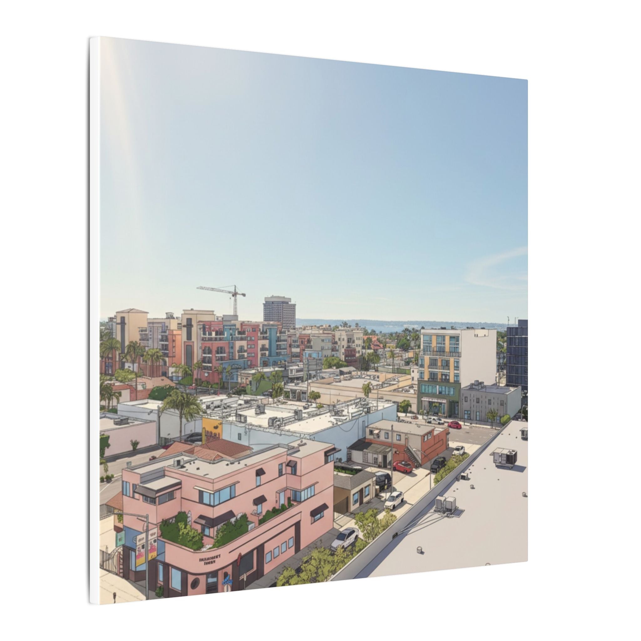 Hillcrest San Diego AnimeMatte Canvas, Stretched, 0.75" (Multi-Size)