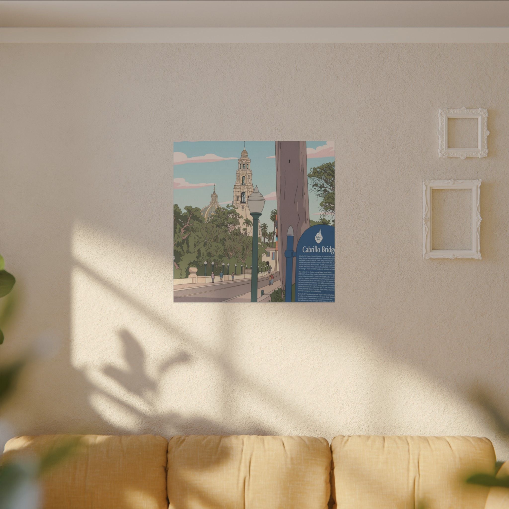 Gateway to Balboa Park Anime Matte Canvas, Stretched, 0.75" (Multi-Size)
