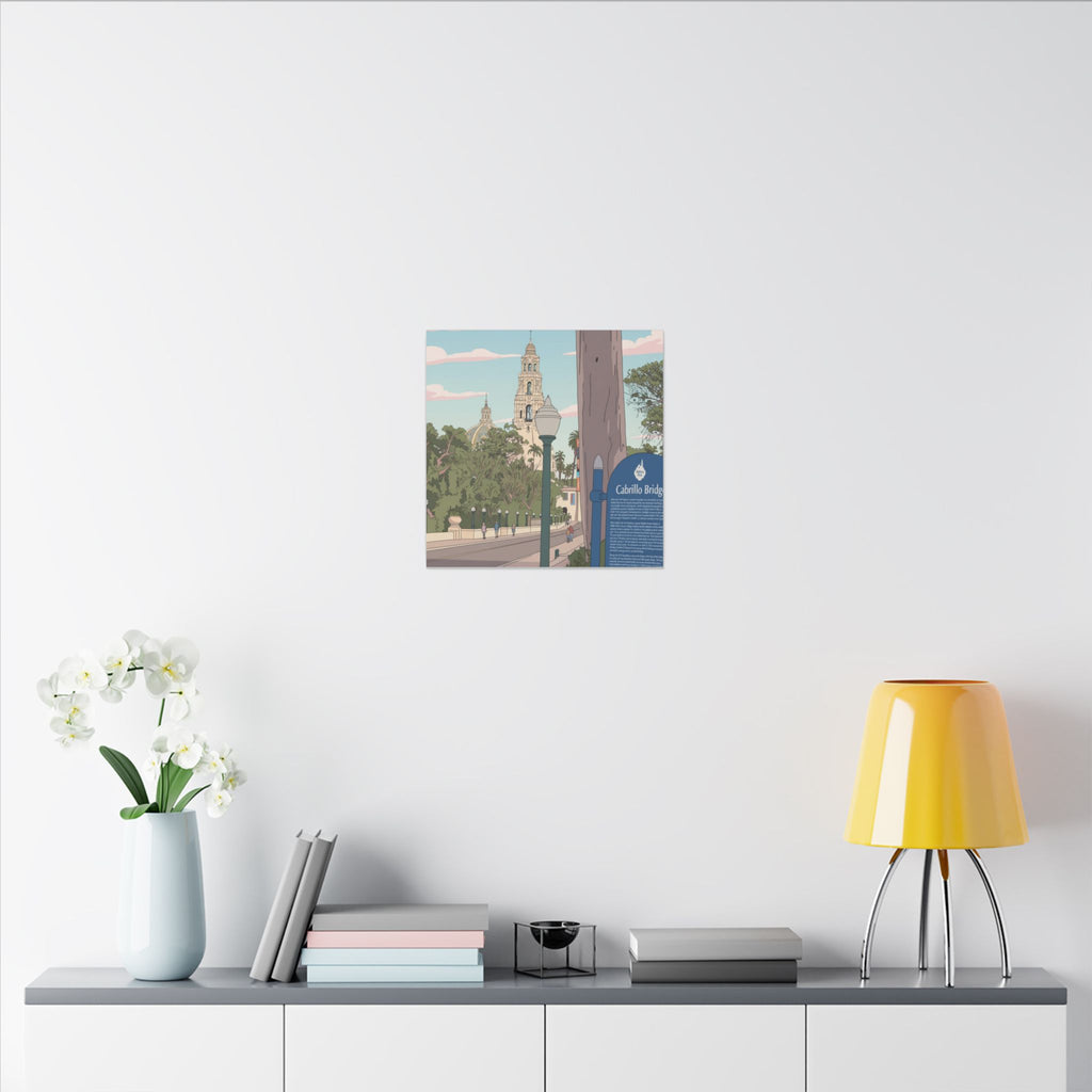 Gateway to Balboa Park Anime Matte Canvas, Stretched, 0.75" (Multi-Size)