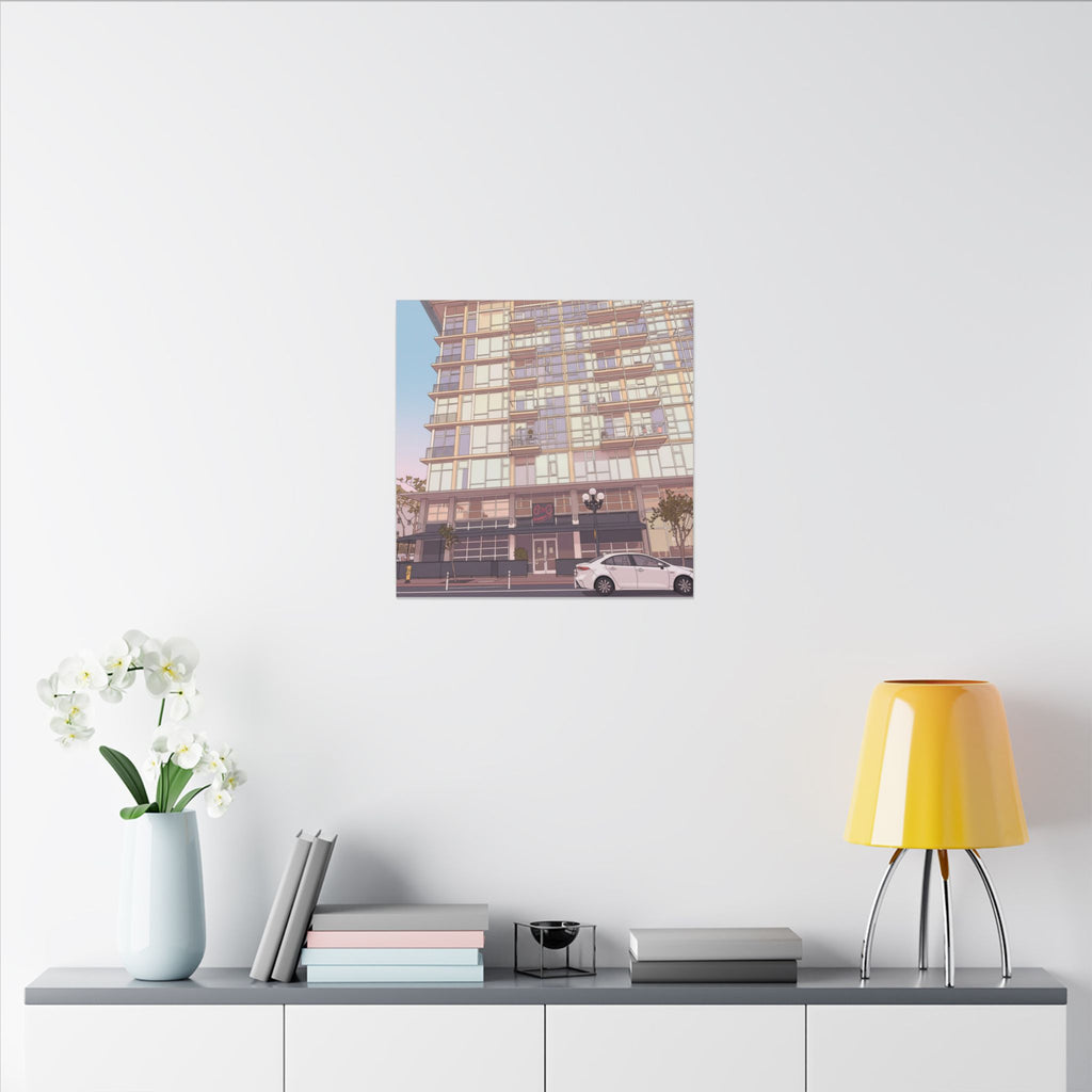 6th & G Downtown San Diego Matte Canvas, Stretched, 0.75" (Multi-Size)