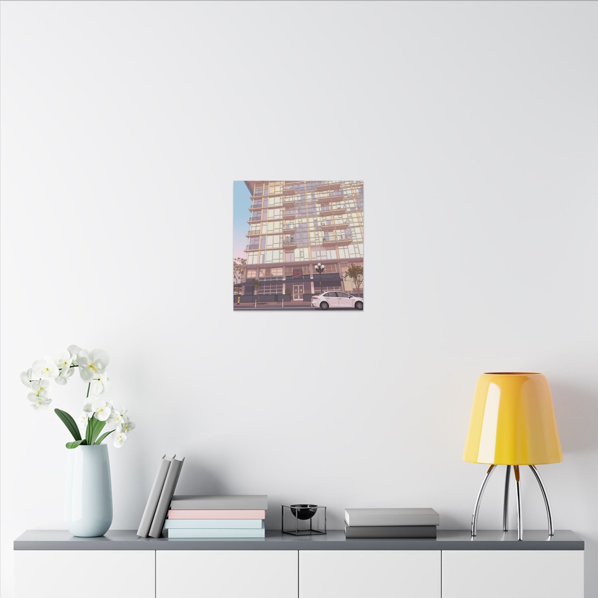 6th & G Downtown San Diego Matte Canvas, Stretched, 0.75" (Multi-Size)