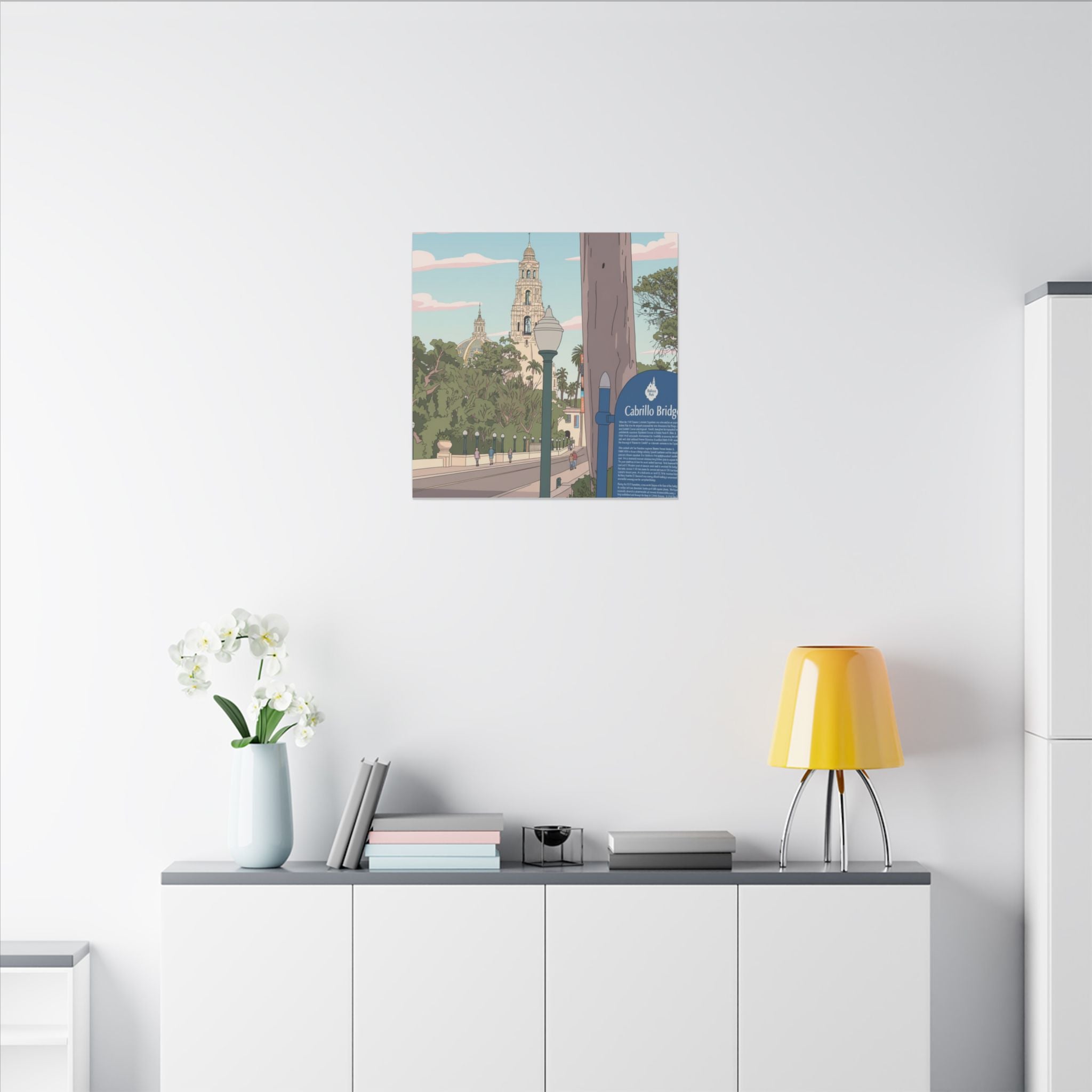 Gateway to Balboa Park Anime Matte Canvas, Stretched, 0.75" (Multi-Size)