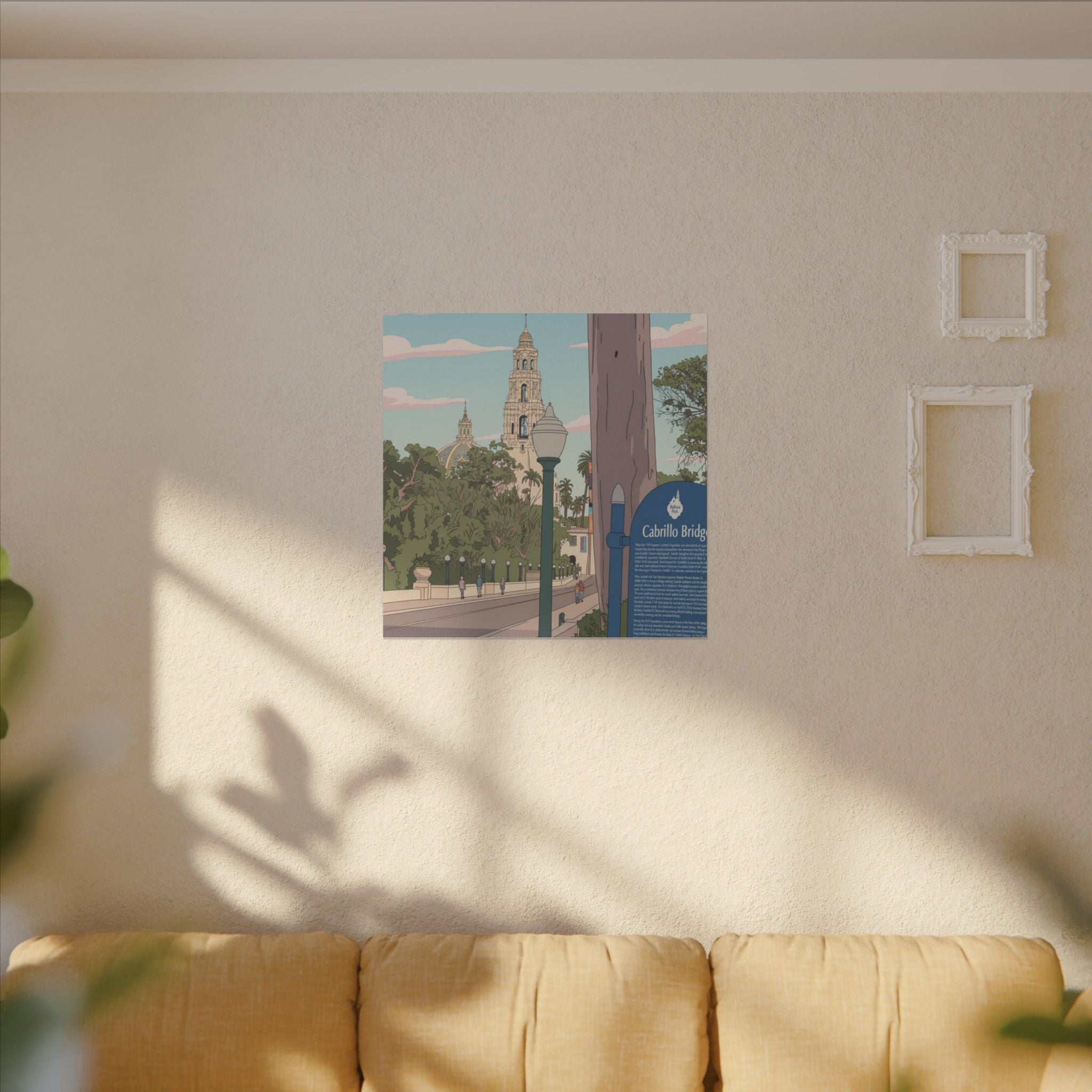 Gateway to Balboa Park Anime Matte Canvas, Stretched, 0.75" (Multi-Size)