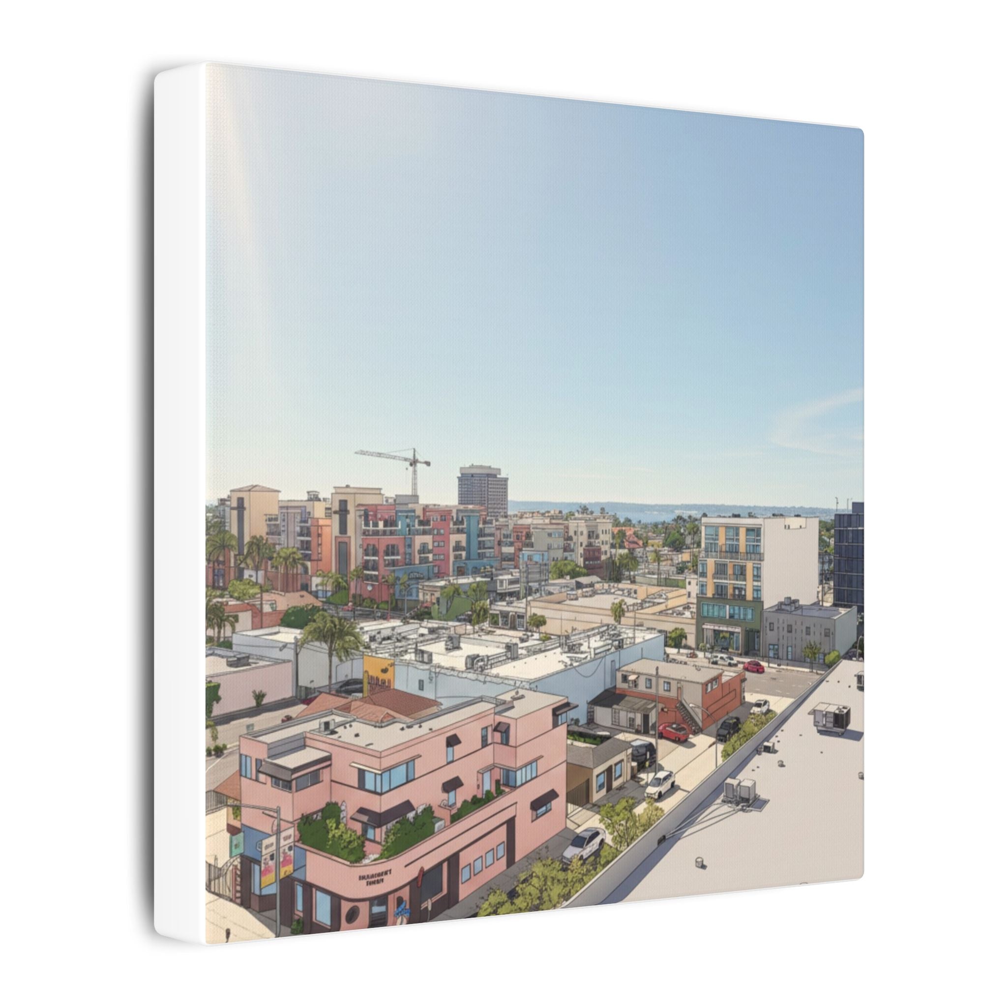 Hillcrest San Diego AnimeMatte Canvas, Stretched, 0.75" (Multi-Size)