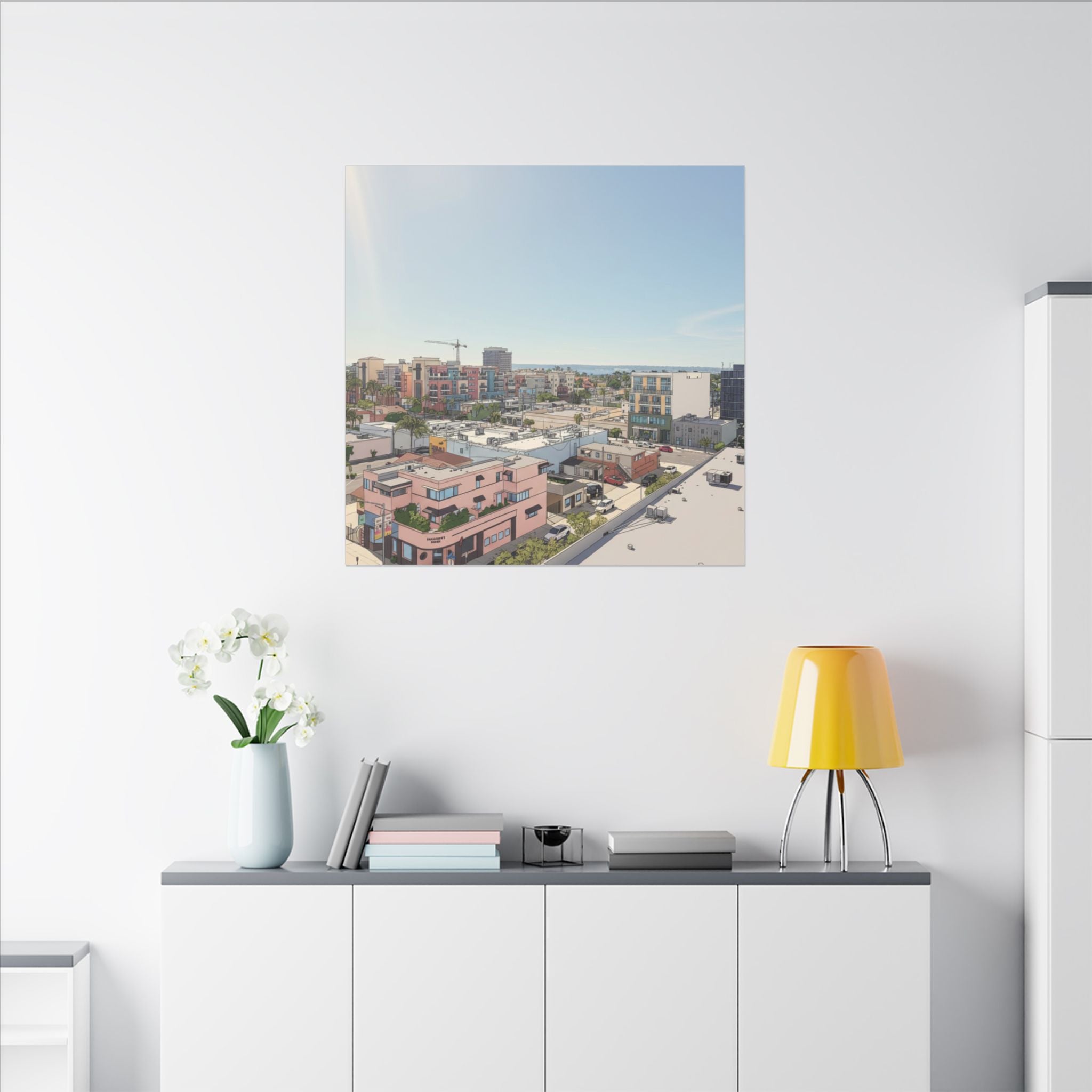 Hillcrest San Diego AnimeMatte Canvas, Stretched, 0.75" (Multi-Size)