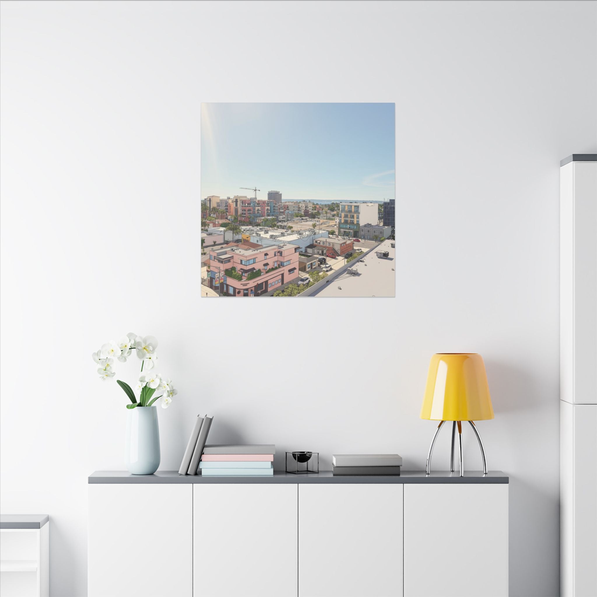Hillcrest San Diego AnimeMatte Canvas, Stretched, 0.75" (Multi-Size)