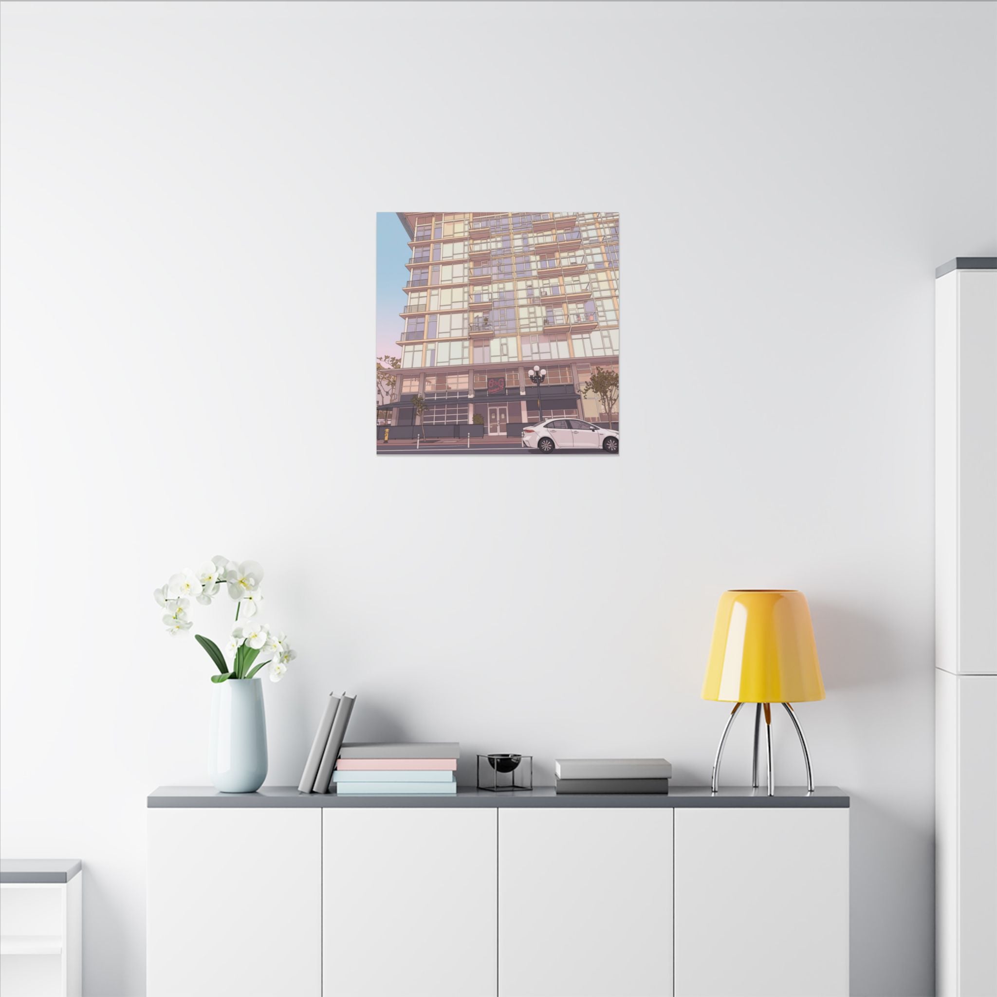6th & G Downtown San Diego Matte Canvas, Stretched, 0.75" (Multi-Size)