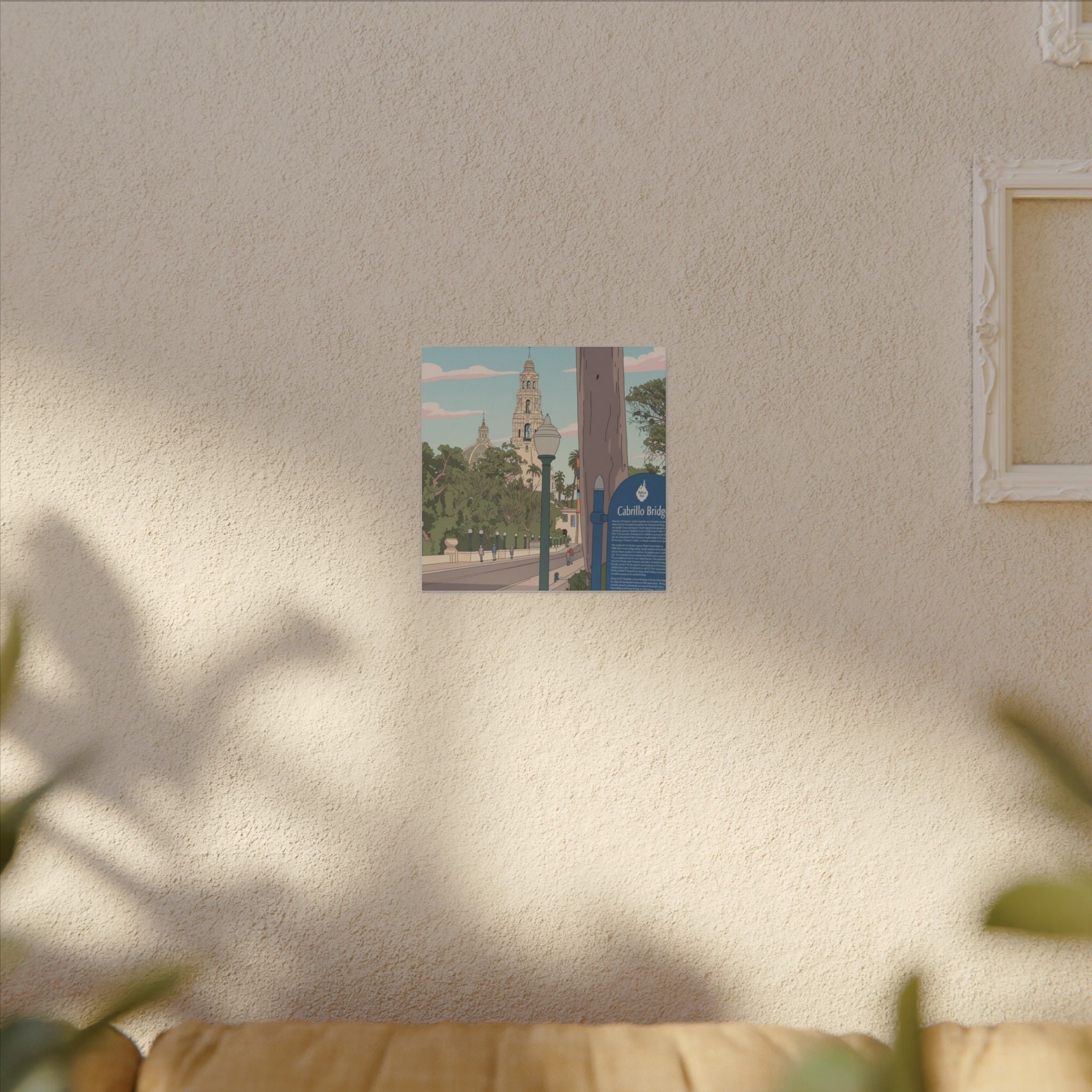 Gateway to Balboa Park Anime Matte Canvas, Stretched, 0.75" (Multi-Size)