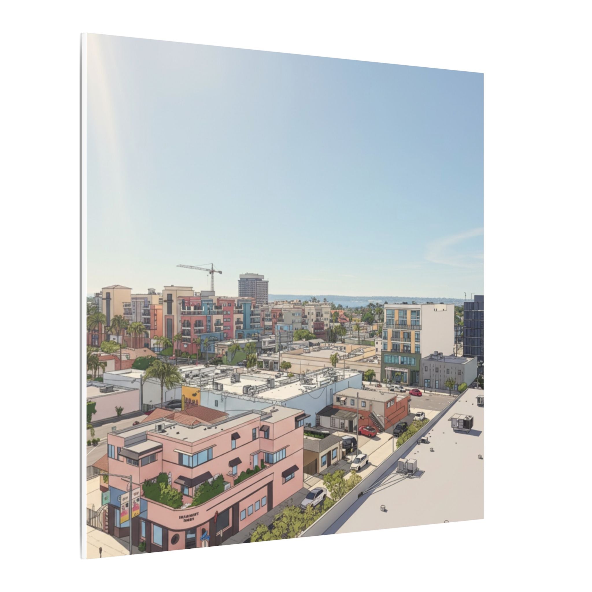 Hillcrest San Diego AnimeMatte Canvas, Stretched, 0.75" (Multi-Size)