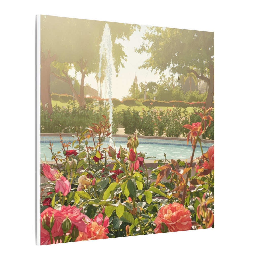 Rose Garden Balboa Park Anime Matte Canvas, Stretched, 0.75" (Multi-Size)