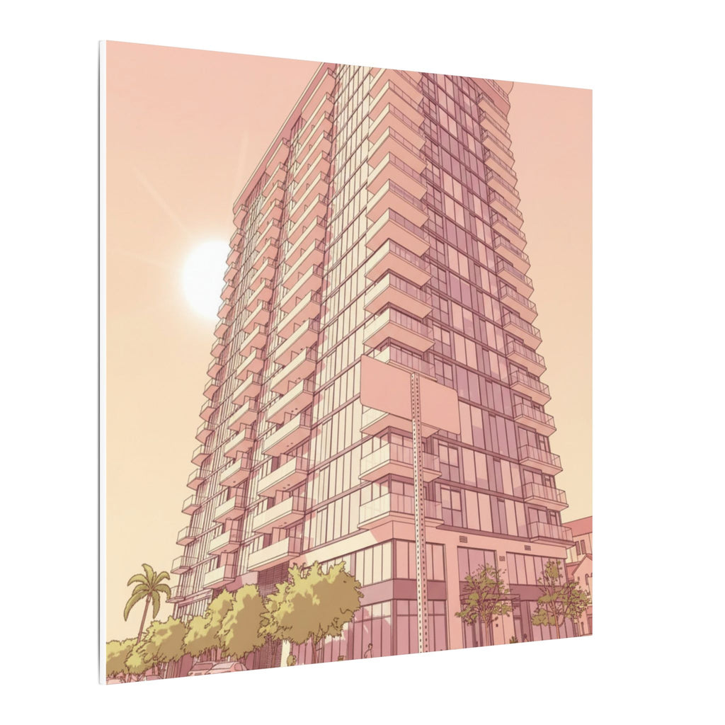 525 Olive San Diego Anime Matte Canvas, Stretched, 0.75" (Multi-Size)