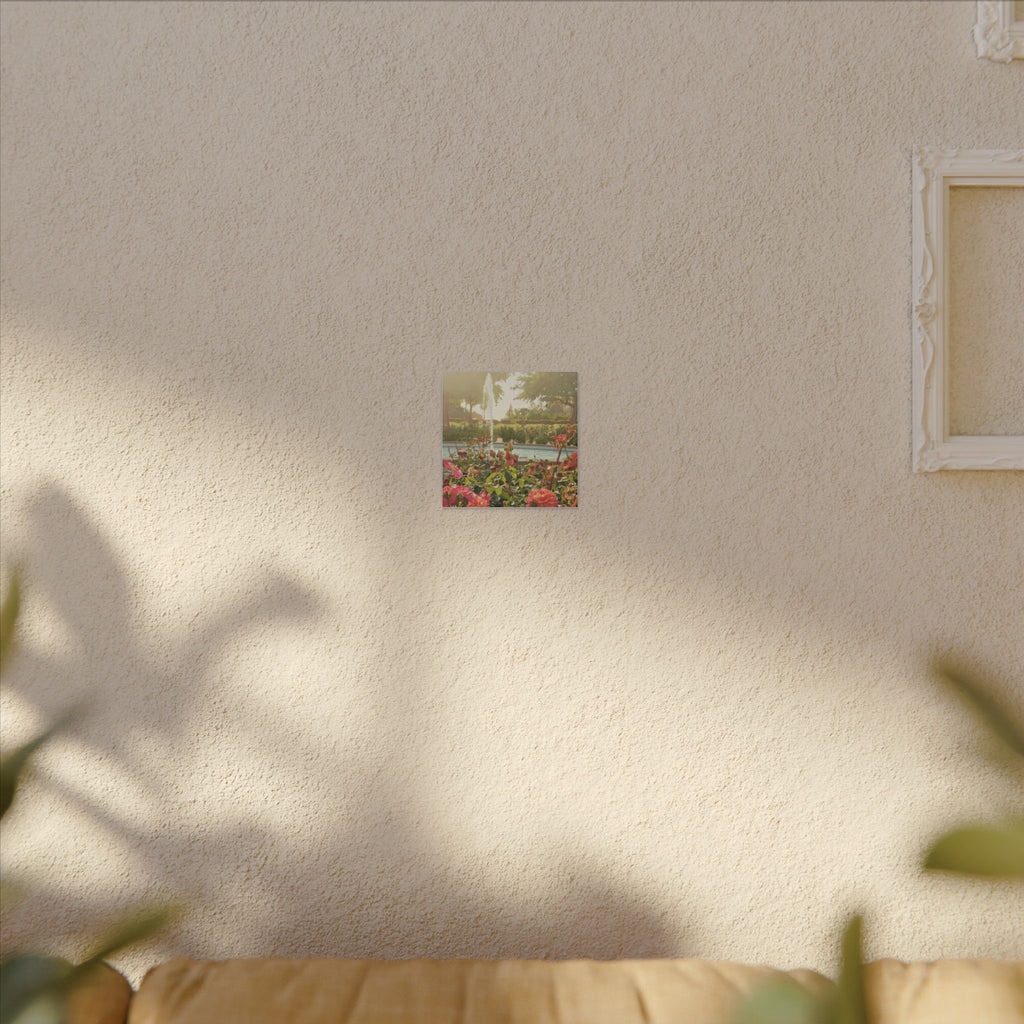 Rose Garden Balboa Park Anime Matte Canvas, Stretched, 0.75" (Multi-Size)